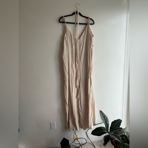 H&M Pants - H&M Beige Tencel Blend romper